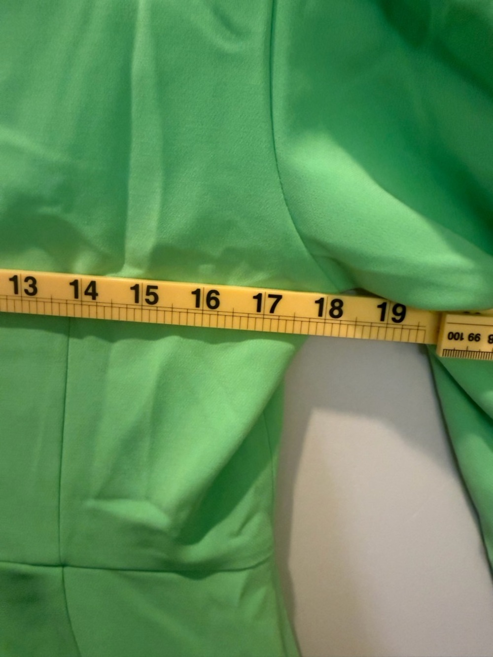 A.L.C. Mint Green Ruched-Side Long Sleeve Mini Dress - Picture 7 of 7